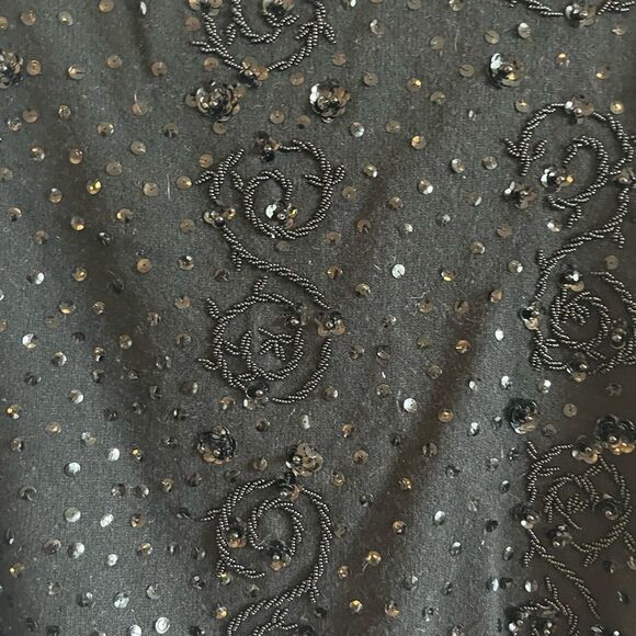 Vintage 60s 70s Miss Sun Valley wool sequined camisole - Picture 6 of 11